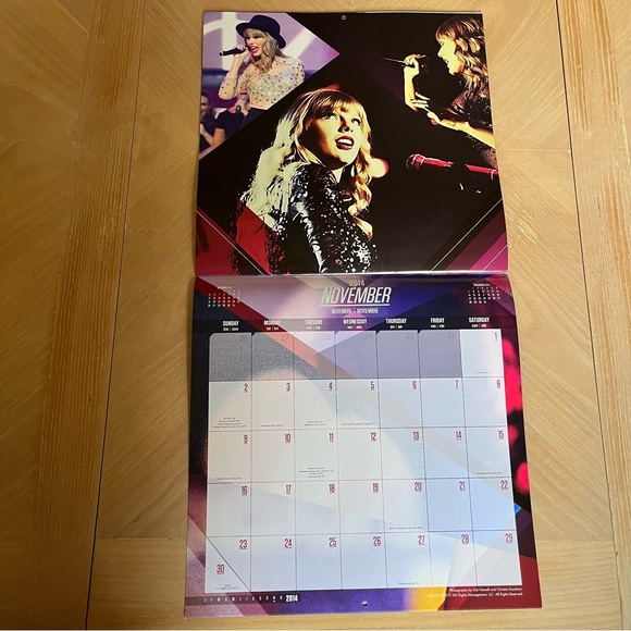 TAYLOR SWIFT 2014 Wall Calendar - Picture 14 of 15